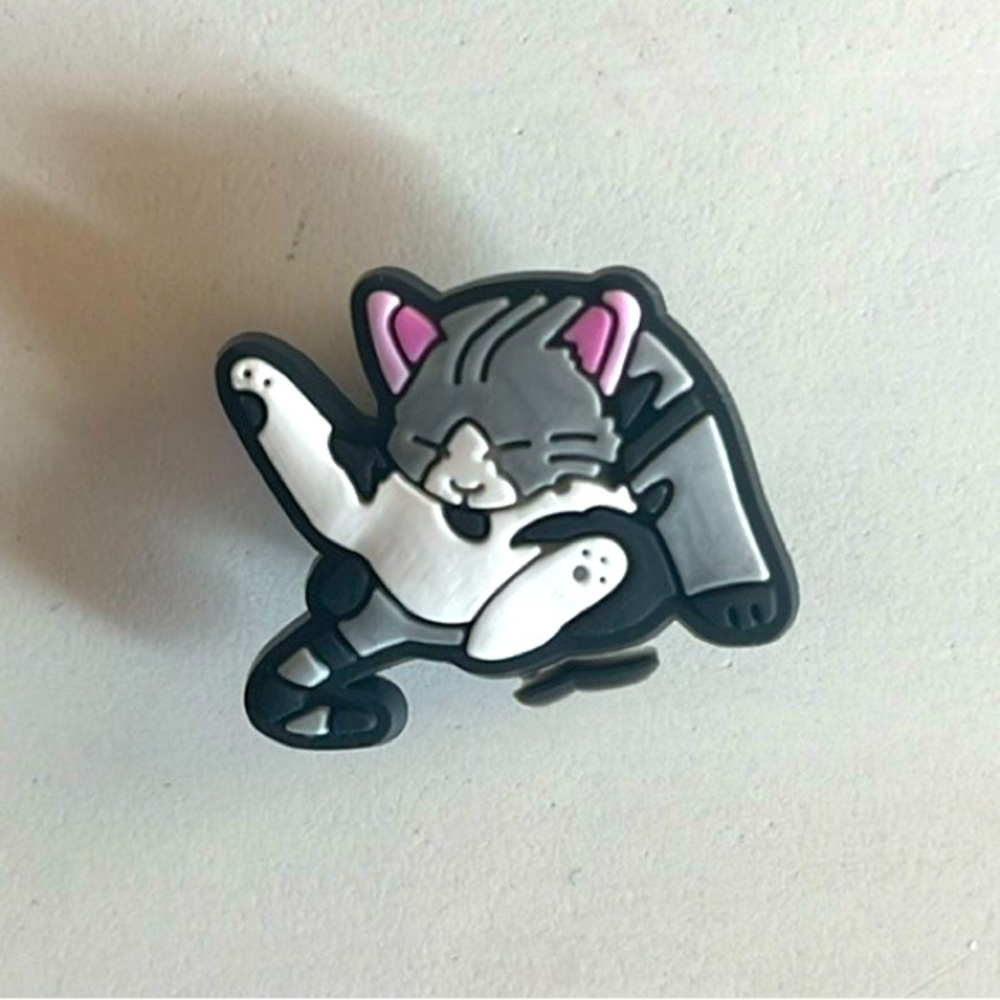 CAT CROC CHARM